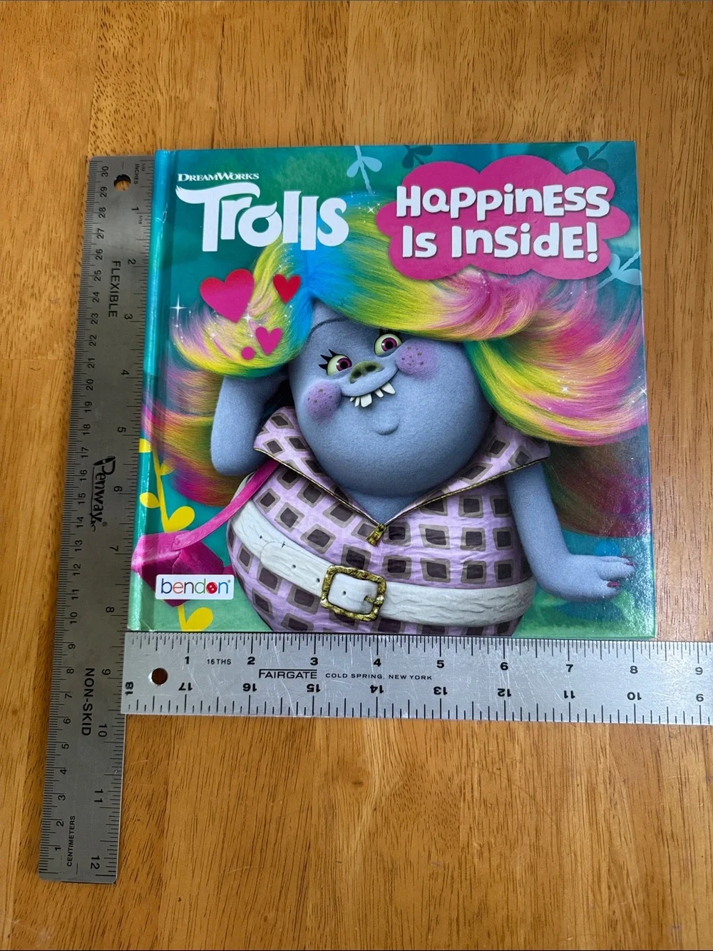 🛑 Trolls Colgate Kids Toothbrush and Happiness is Inside Book